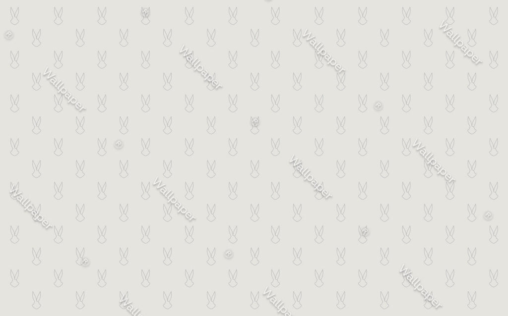 Minimal Bunny Wallpaper : Line Rabbit Nursery Pattern - View 2