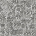 Distressed Lace Concrete Wallpaper : Taupe Plaster Damask Mural - View 3