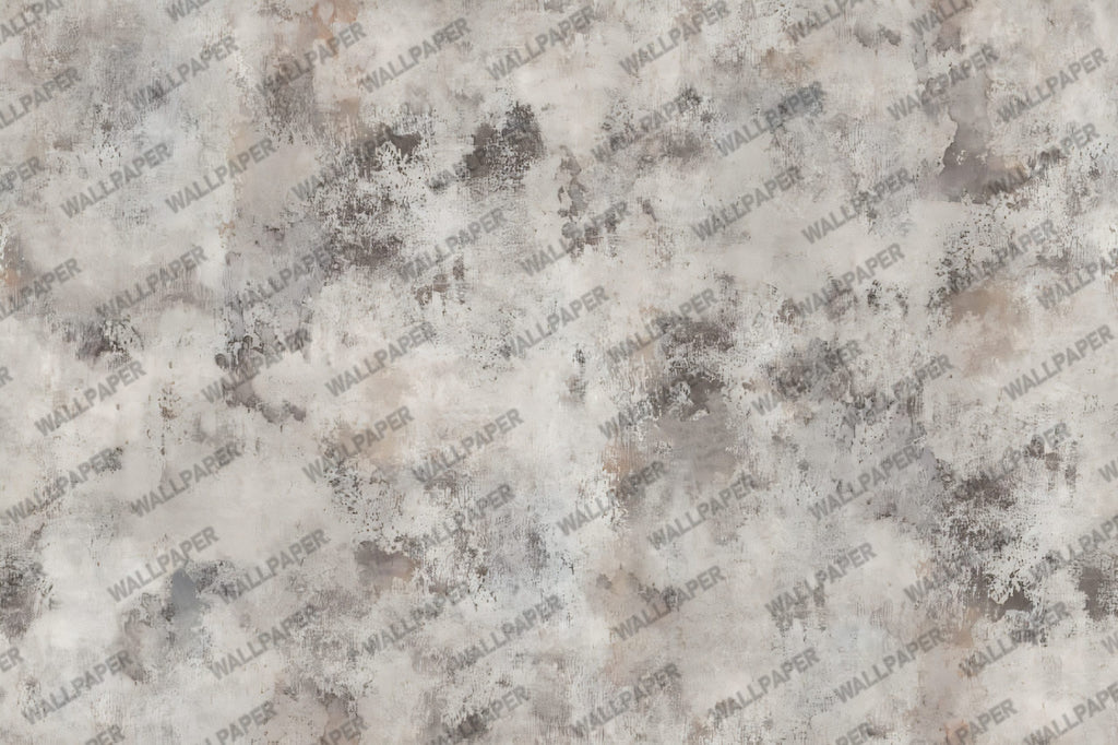 Plaster Concrete Wallpaper : Grey Distressed Stucco Texture Mural - flat design
