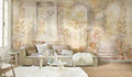 Golden Garden Arch Wallpaper : Warm Roman Gate Mural