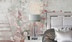 Rose Garden Gate Wallpaper : Misty Roman Arch Mural