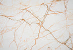 Ecru Marble Wallpaper : Copper Vein Stone Mural - flat design