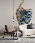 Ballerina Wallpaper : Abstract Dancer Art Mural - View 4