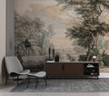 Ancient Rome Landscape Wallpaper : Classical Valley Mural