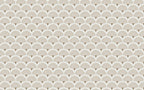 Beige Art Deco Fan Wallpaper : Scallop Shell Pattern - View 2