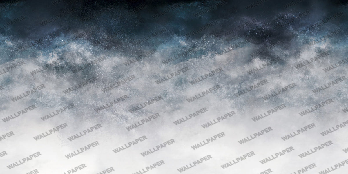 Navy Concrete Wallpaper : Stormy Blue Texture Mural - View 2