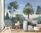 Peru River Landscape Wallpaper : Colourful Palm Cliffs Mural
