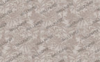 Beige Toile Palm Wallpaper : Line Drawn Tropical Trees Mural - View 2