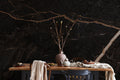 Black Marble Wallpaper : Gold Vein Luxury Mural