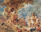 Renaissance Fresco Wallpaper : Oil Painting Figures Mural - View 2
