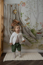 Fairy Tree House Wallpaper : Watercolour Woodland Kids Wall Mural