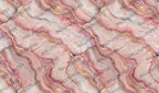 Pink Marble Wallpaper : Blush Agate Stone Wall Mural - View 3