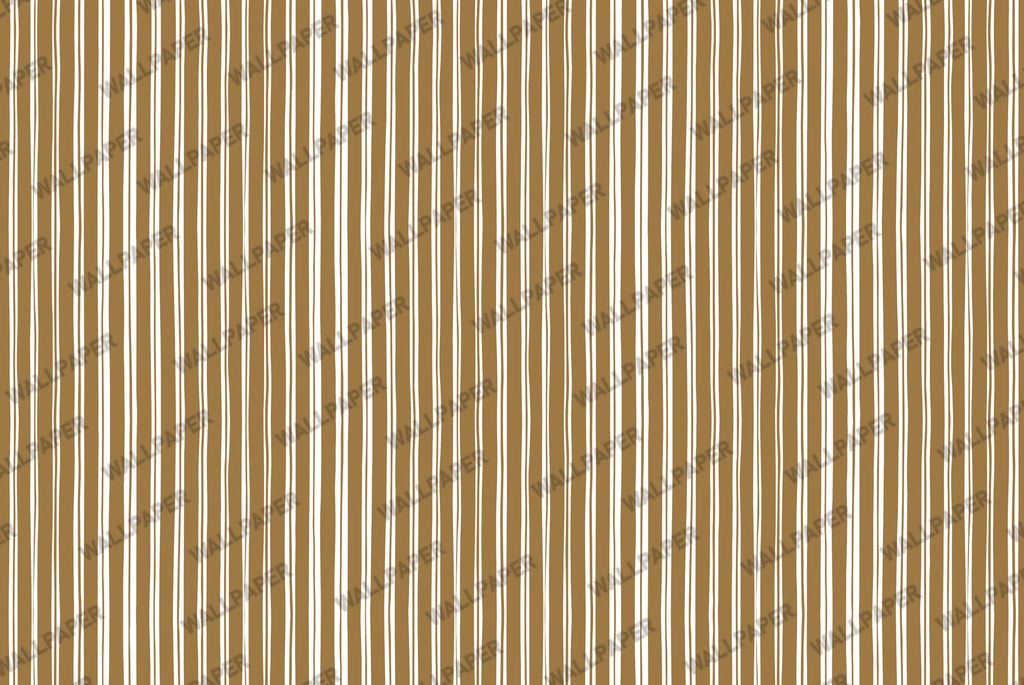 Warm Sand Stripe Wallpaper : Textured Vertical Line Mural - View 2