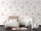 Watercolor Rose Wallpaper : Blush Peony Pattern