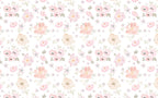Watercolor Rose Wallpaper : Blush Peony Pattern - flat design