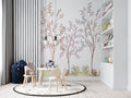 Delicate Tree Wallpaper : Lilac Blossom Sapling Mural