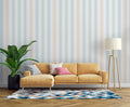 Pastel Stripe Wallpaper : Blue Pink And Green Vertical Pattern