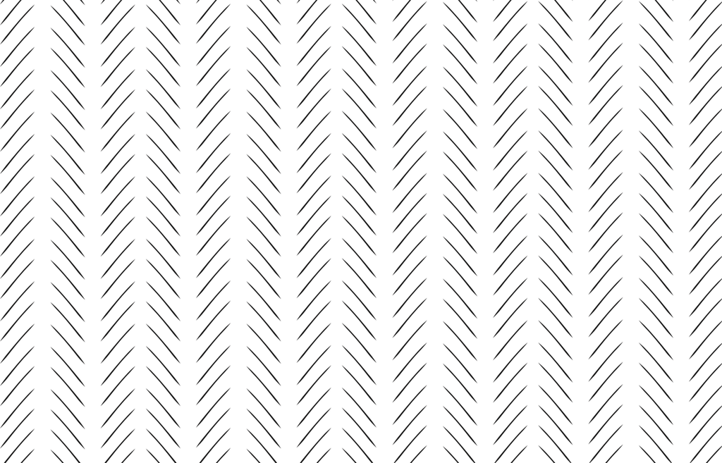 Herringbone Stroke Wallpaper : Black Line Minimalist Pattern - View 2