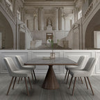 Palace Hall Wallpaper : Classical Marble Columns and Statue Mural - View 2