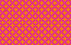 Pink and Orange Retro Wallpaper : Quatrefoil Geometric Pattern - flat design