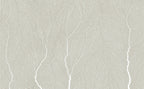 Coral Branch Wallpaper : Beige Line Art Tree Vein Mural - flat design