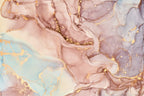 Rose Gold Marble Wallpaper : Pink Alcohol Ink Mural - flat design