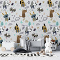 Doodle Puppy Wallpaper : Cute Dog Kids Pattern