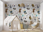 Doodle Puppy Wallpaper : Cute Dog Kids Pattern - View 3