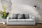 White Marble Classical Wallpaper : Gold Vein Statue Mural - View 5