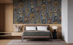 Animal Portrait Gallery Wallpaper : Framed Gentleman Animals Mural - View 3