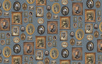 Animal Portrait Gallery Wallpaper : Framed Gentleman Animals Mural - View 2