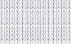 Navy Herringbone Wallpaper : Hand Drawn Chevron Lines Mural - View 2