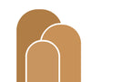 Terracotta Arch Wallpaper : Boho Geometric Arches Mural - View 2