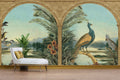 Peacock Arch View Wallpaper : Tropical Lake Landscape Mural