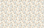 Wildflower Sprig Wallpaper : Cream Meadow Floral Mural - View 2
