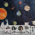 Solar System Wallpaper : Planets and Orbits Kids Mural - View 6