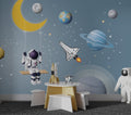 Moon Swing Astronaut Wallpaper : Space Shuttle Kids Mural