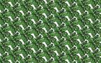 Classic Banana Leaf Wallpaper : Bright Green Tropical Pattern - flat design