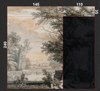 Ancient Rome Over-Door Mural – view 2