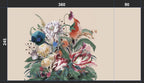 Colourful Flower Bouquet Mural – view 2