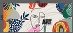 Abstract Art Modern Mural – view 2