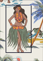 Hawaiian Dancers Mural – view 4