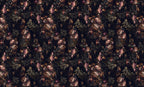 Dark Floral Birds Wallpaper : Moody Peony Pattern - flat design