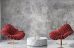 Concrete Texture Wallpaper : Light Grey Cement Mural - View 3