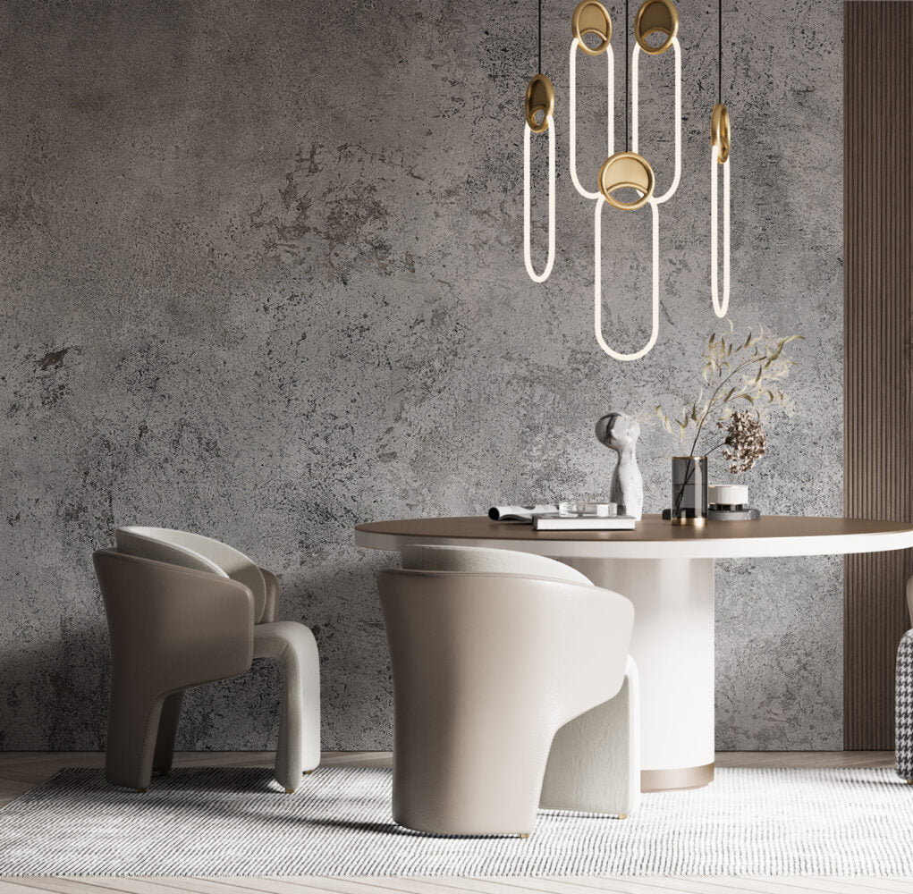 Concrete Texture Wallpaper : Light Grey Cement Mural
