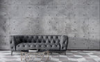 Concrete Panel Wallpaper : Grey Tie-Hole Formwork Mural