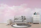 Pink Clouds Wallpaper : Pastel Sky Kids Mural - View 4