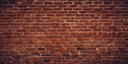 Rustic Red Brick Wallpaper : Old Brick Wall Mural - flat design