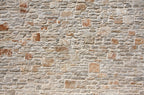 Cream Stone Wall Wallpaper : Natural Rubble Stone Mural - flat design