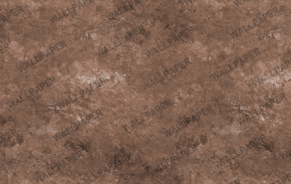 Chocolate Concrete Wallpaper : Warm Brown Plaster Texture Mural - View 2